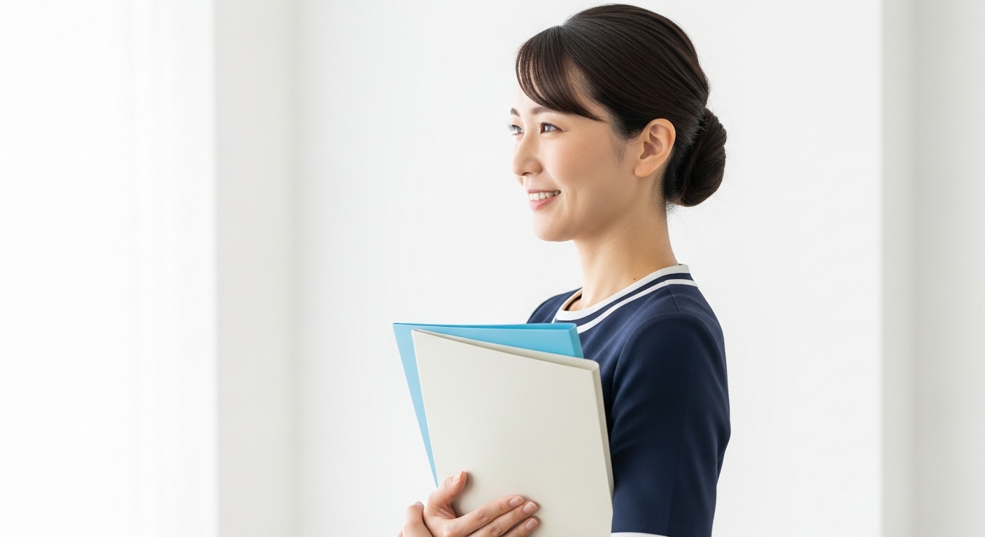 会話ができるAIチャットを試す日本人女性