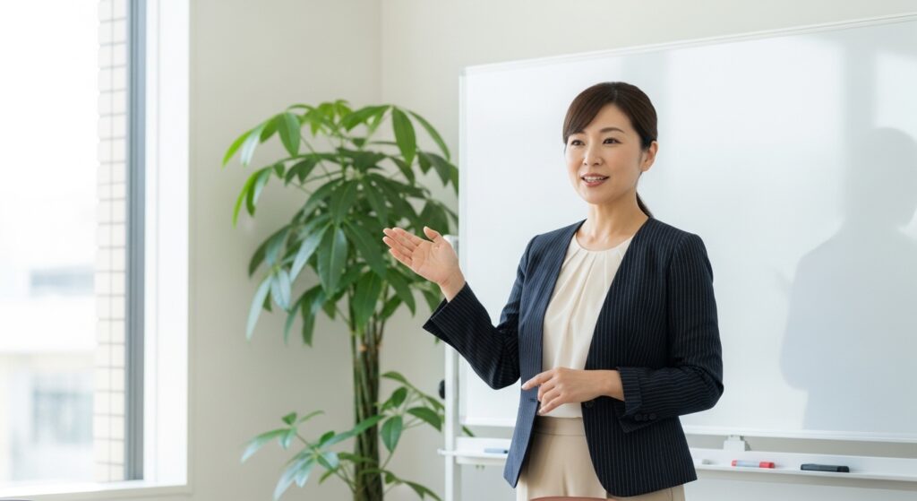 美容アフィリエイトブログを運営する日本人女性