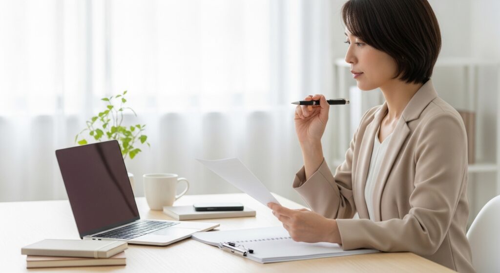 日本人女性が整えるAIっぽい文章の例