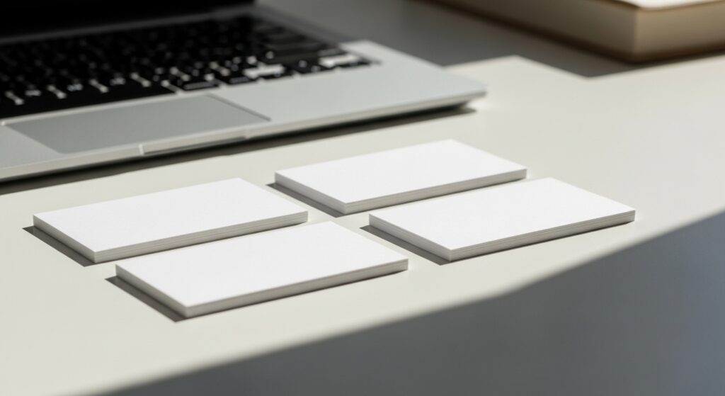 名刺の住所と肩書きの違い比較