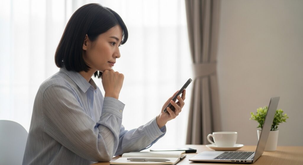 日本人女性に使いやすいAIスマホ