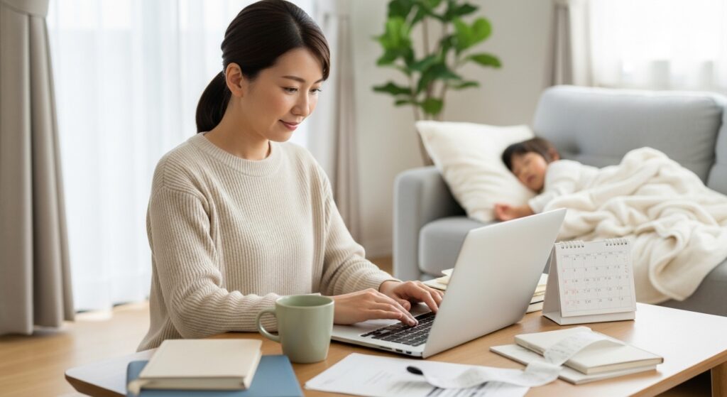ホットペッパーの悪い口コミへの対応や返信方法を検討する女性経営者を表すイメージ画像