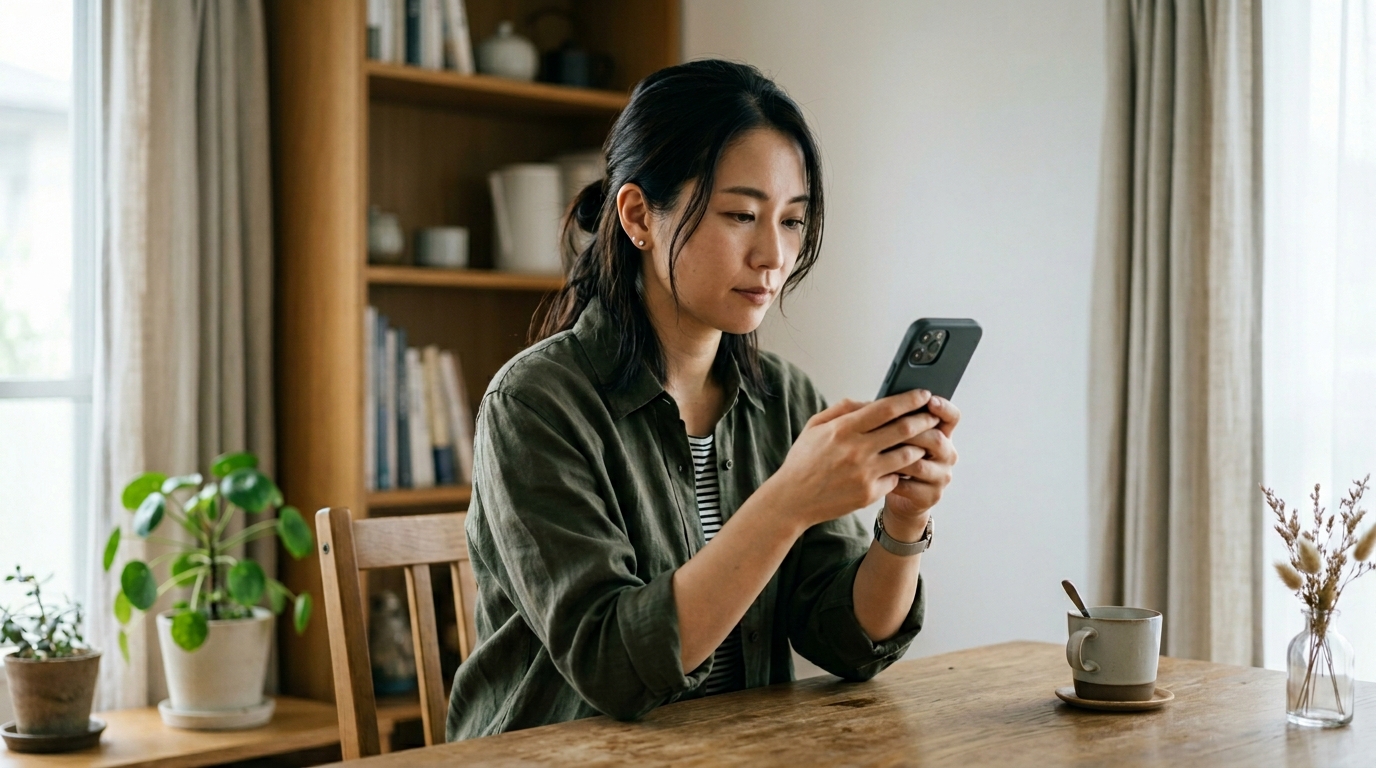 ラッコ見出し機能とは何かを活用して、質の高いブログ記事づくりに取り組む女性起業家のイメージ