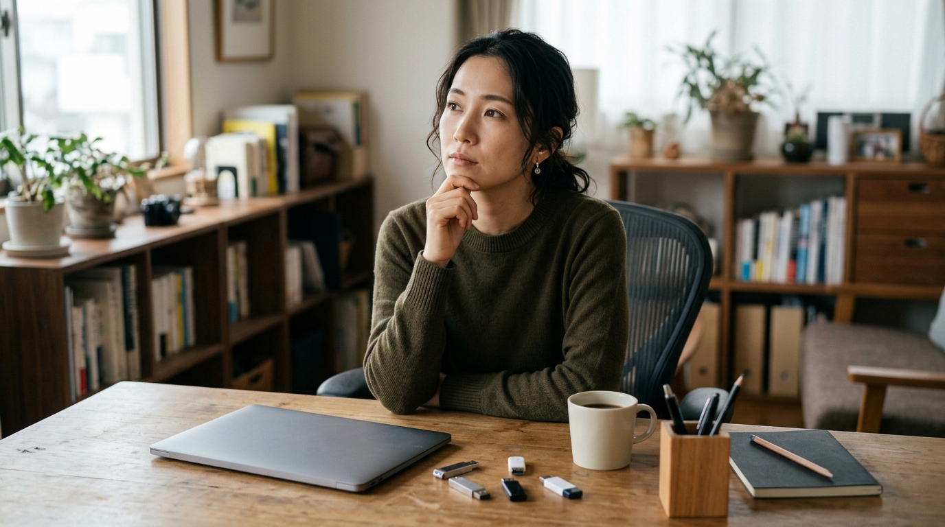 SWELLのサイトマップ固定ページの作り方を学びながら、女性起業家がサイト導線やページ設計を見直すイメージ画像