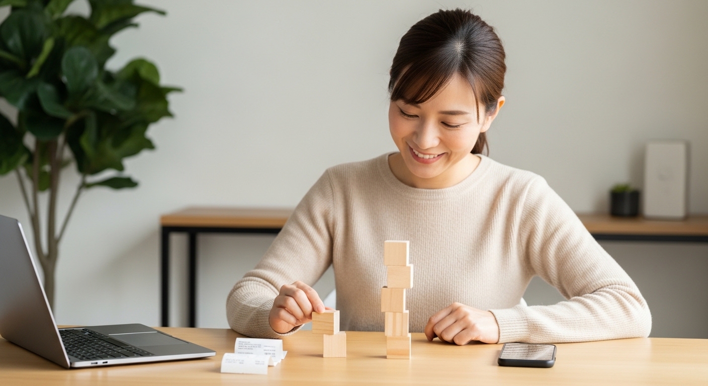 機能を比較検討する様子を表すイメージ画像