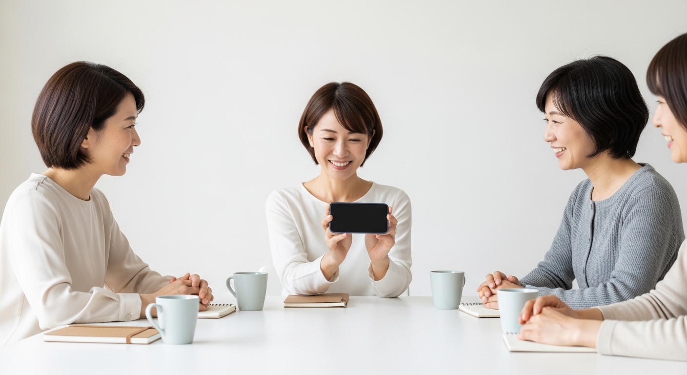 読者ニーズを分析する様子を表すイメージ画像