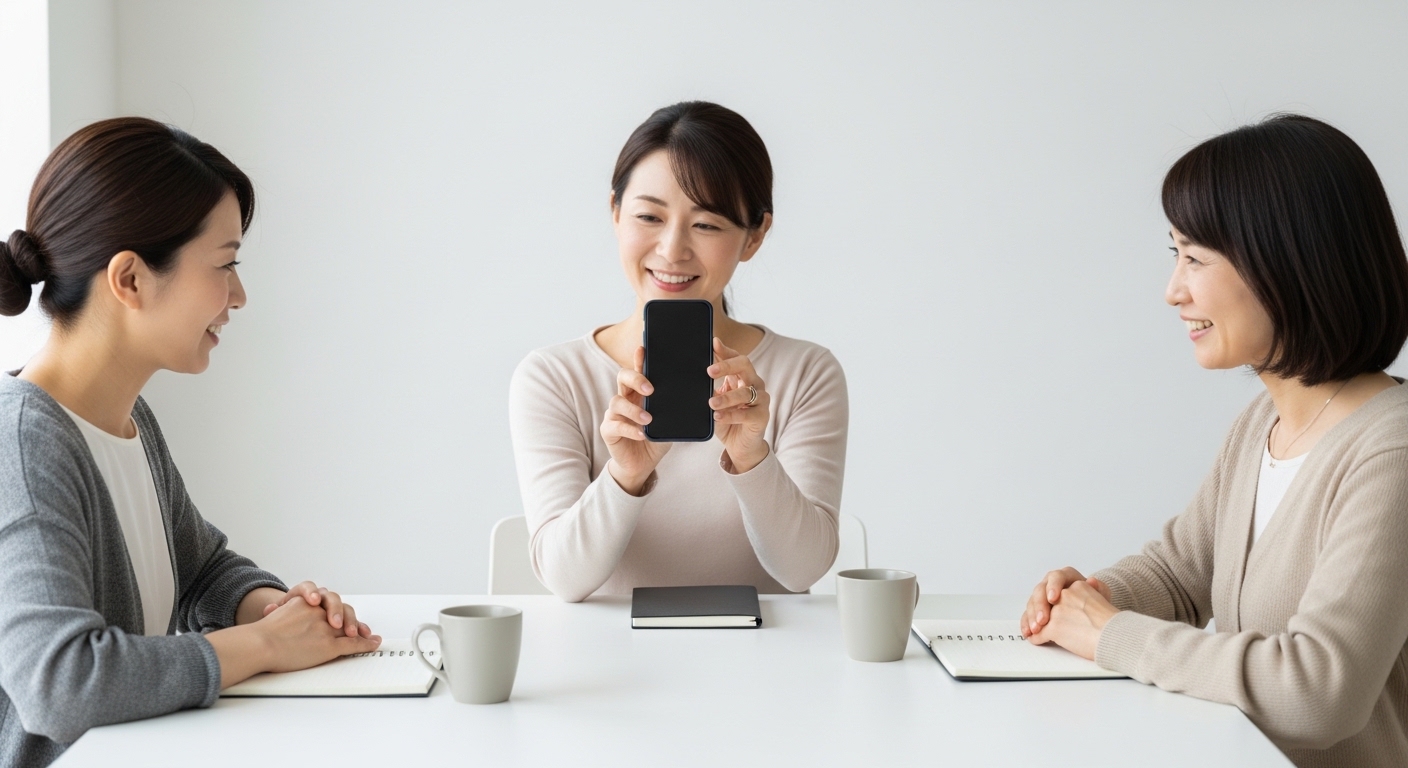 記事構成を整理する作業を表すイメージ画像