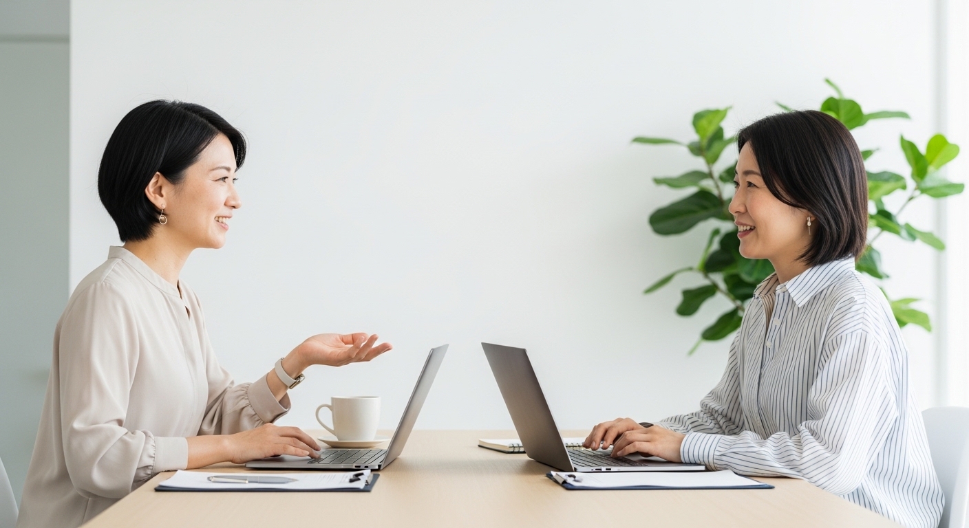 収益記事を設計する様子を表すイメージ画像