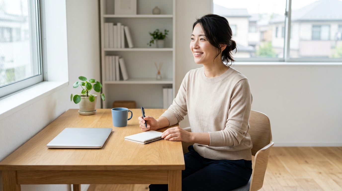 副業から始める女性起業の働き方を表すイメージ画像